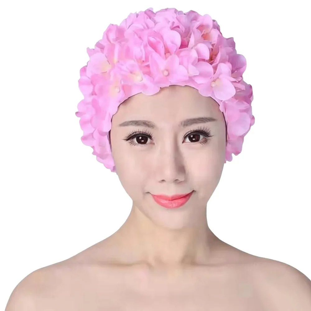 Retro 3D Floral Swimming Cap Elasticity Colorful Ladies Swim Cap Flower Cap Women
Retro 3D Floral Swimming Cap Elasticity Colorful Ladies Swim Cap Flower Cap Women