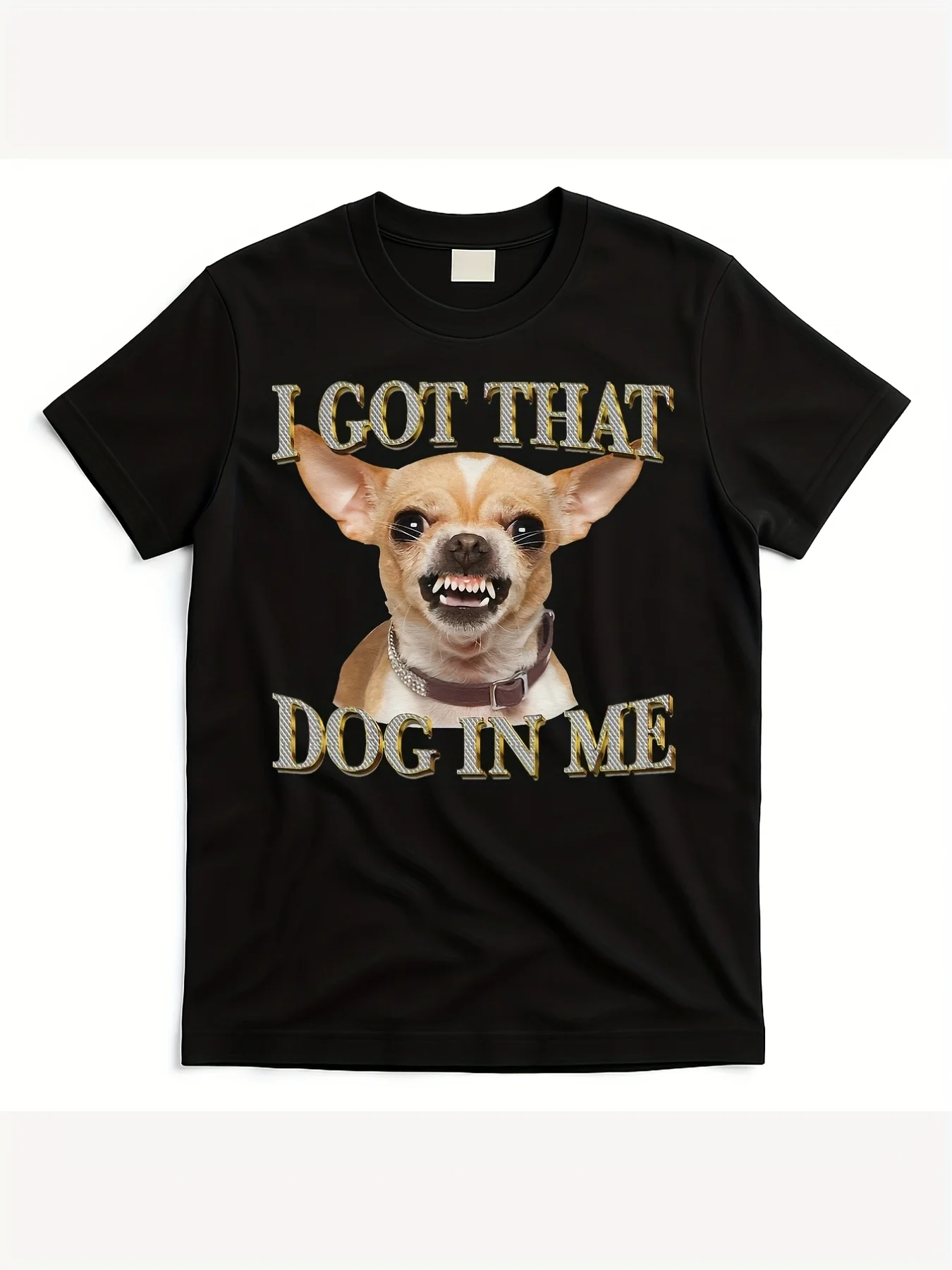 Забавная футболка с рисунком чихуахуа «I Got That Dog in Me», мягкая футболка с принтом для любителей собак, женская повседневная летняя одежда
Забавная футболка с рисунком чихуахуа «I Got That Dog in Me», мягкая футболка с принтом для любителей собак, женская повседневная летняя одежда