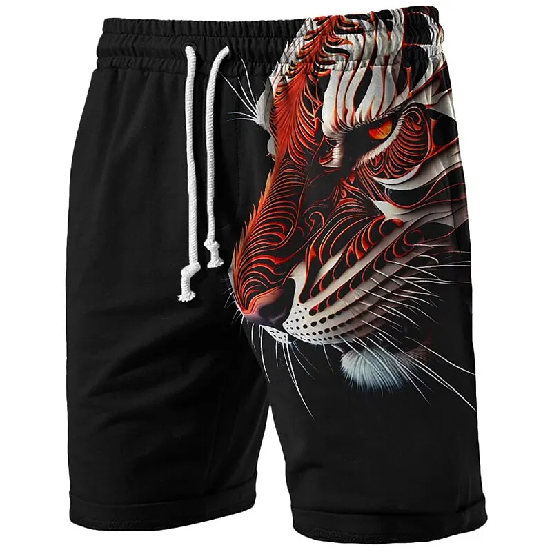 3D Print Tiger Pattern Men's Short Pants Trend Fashion Retro Street Shorts Daily Leisure Elastic Waist Quick Drying Swim Clothes
3D Print Tiger Pattern Men's Short Pants Trend Fashion Retro Street Shorts Daily Leisure Elastic Waist Quick Drying Swim Clothes