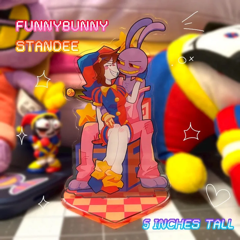 TADC Funnybunny 5 Acrylic Standee Jax and Pomni Original Acrylic Handmade Cute Cartoon Anime Standee Pendant Toy Gift Birthday
TADC Funnybunny 5 Acrylic Standee Jax and Pomni Original Acrylic Handmade Cute Cartoon Anime Standee Pendant Toy Gift Birthday