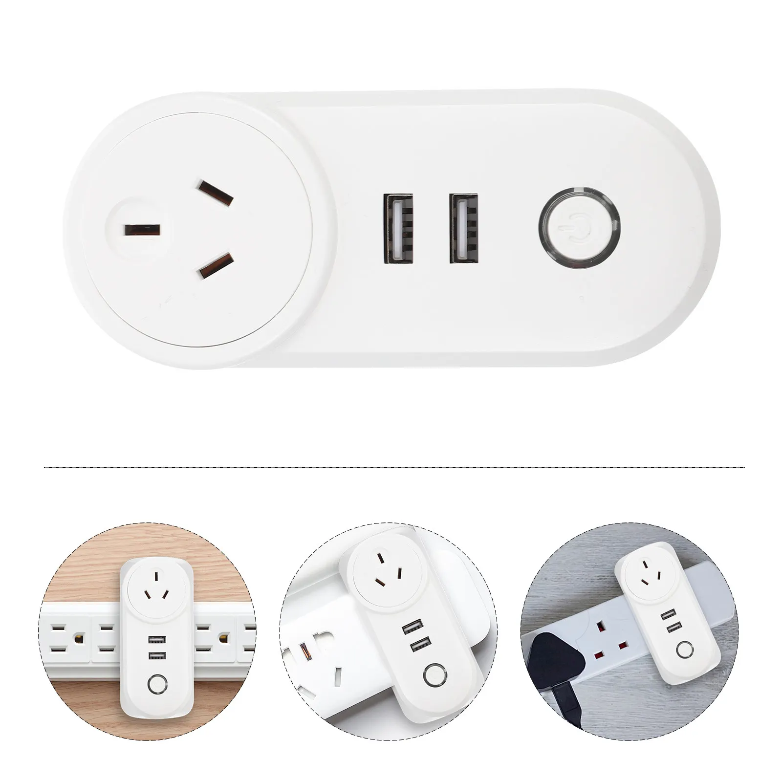 1Pcs WiFi Mini Outlet Plug Wireless with Dual USB Charger Ports Voice Control Timer
1Pcs WiFi Mini Outlet Plug Wireless with Dual USB Charger Ports Voice Control Timer