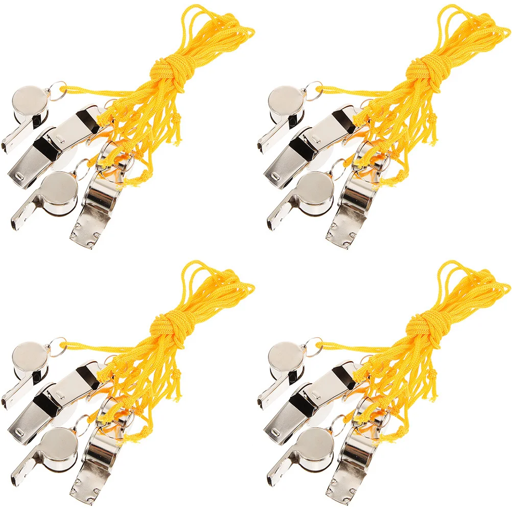 24Pcs Multi-Function Metal Whistles for Sports Hiking Camping Survival Loud Crisp Tones Emergency Keychain Pendant
24Pcs Multi-Function Metal Whistles for Sports Hiking Camping Survival Loud Crisp Tones Emergency Keychain Pendant