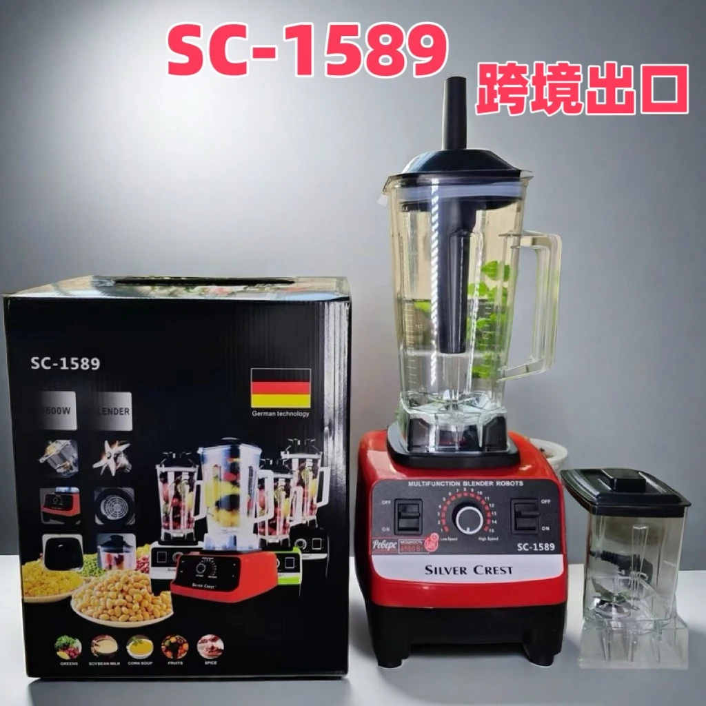 Cross-Border BLENDER 6-in-1/2-in-1 High-Speed Blender Ice Crusher Juicer Stainless Steel Pure Copper Mixer Fruit &
Cross-Border BLENDER 6-in-1/2-in-1 High-Speed Blender Ice Crusher Juicer Stainless Steel Pure Copper Mixer Fruit &