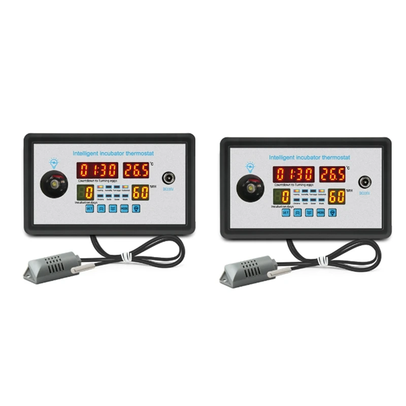 AB25-умный термостат, цифровой термостат ZFX-W9002, инкубатор с контролем температуры и влажности, автоматический поворот яиц на 360°
AB25-умный термостат, цифровой термостат ZFX-W9002, инкубатор с контролем температуры и влажности, автоматический поворот яиц на 360°