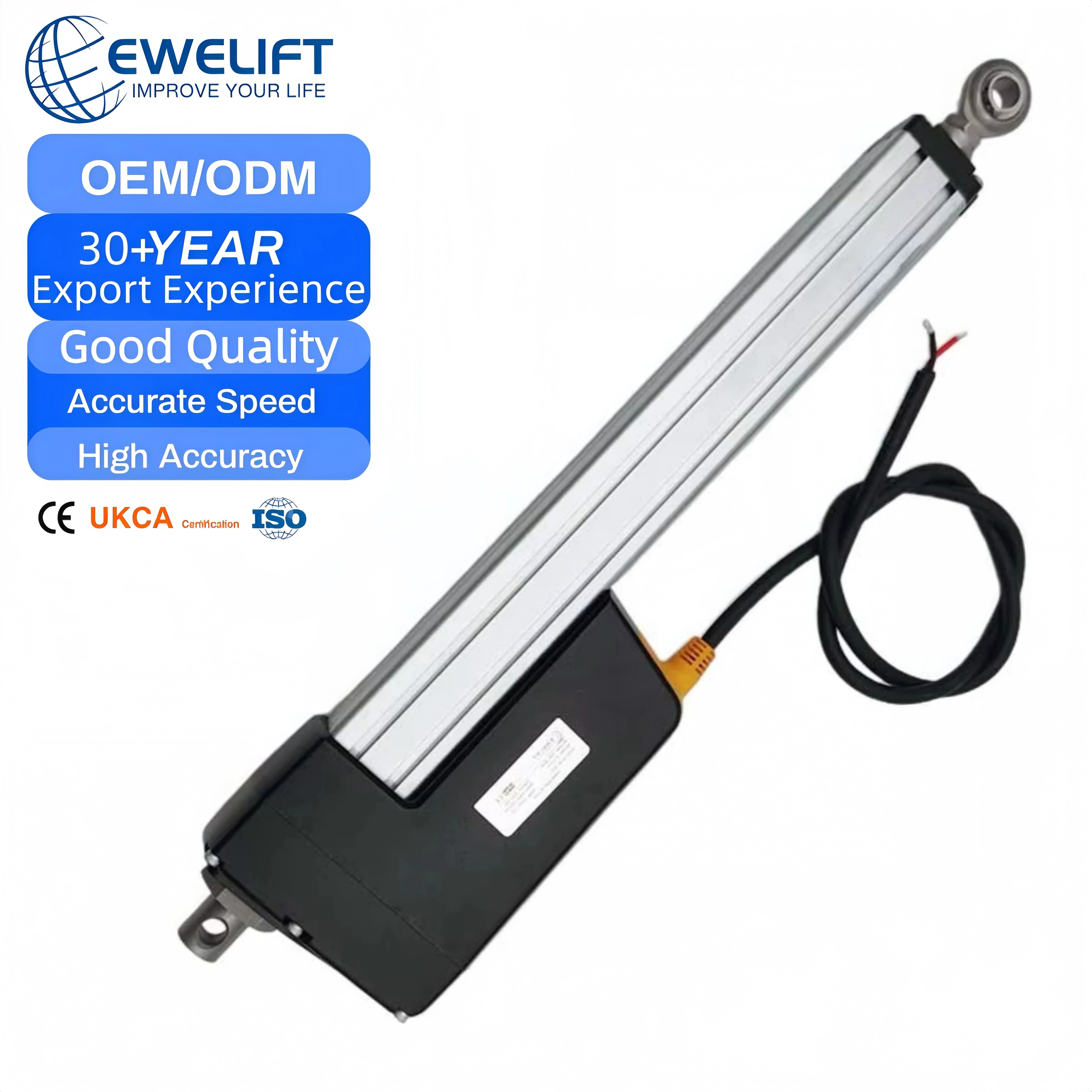 12000N Heavy Load Industry Agricultural Machinery Electric Cylinder Heavy Linear Actuator Brush Home Appliance Fan Use IP66
12000N Heavy Load Industry Agricultural Machinery Electric Cylinder Heavy Linear Actuator Brush Home Appliance Fan Use IP66
