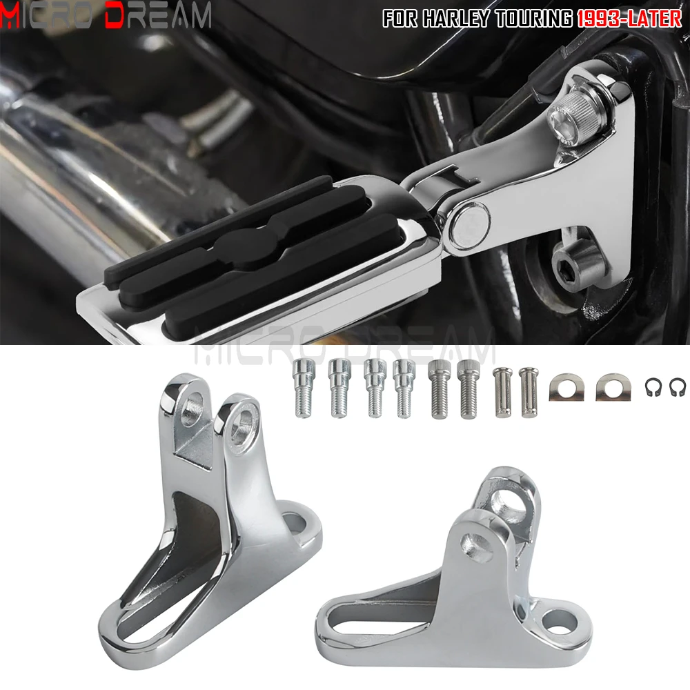 Motorcycle Rear Passenger Mini Foot Pegs Mount Kit For 1993-2026 Harley Touring Road King Road Glide Street Glide Electra Glide
Motorcycle Rear Passenger Mini Foot Pegs Mount Kit For 1993-2026 Harley Touring Road King Road Glide Street Glide Electra Glide