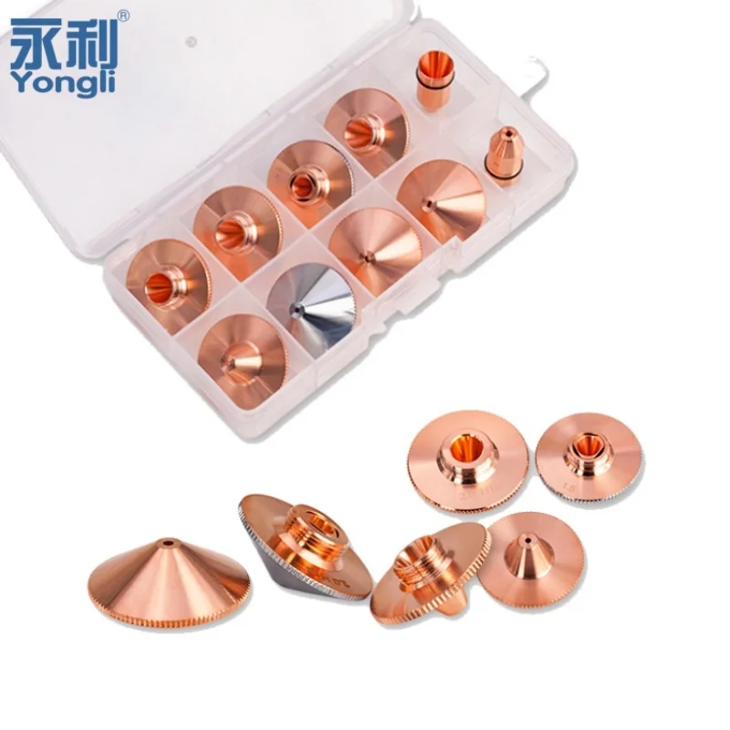 All Types Laser Nozzles Fiber Cutting Machine Double/Single Dia.28/D32mm for Raytools Precitec WSX HSG Bodor HANS Laser Head
All Types Laser Nozzles Fiber Cutting Machine Double/Single Dia.28/D32mm for Raytools Precitec WSX HSG Bodor HANS Laser Head