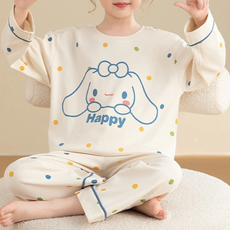 New Summer Girls Long Sleeve Pajamas Thin Breathable Cotton Sleepwear Set for Kids Cute Cartoon Soft Comfortable Loungewear
New Summer Girls Long Sleeve Pajamas Thin Breathable Cotton Sleepwear Set for Kids Cute Cartoon Soft Comfortable Loungewear