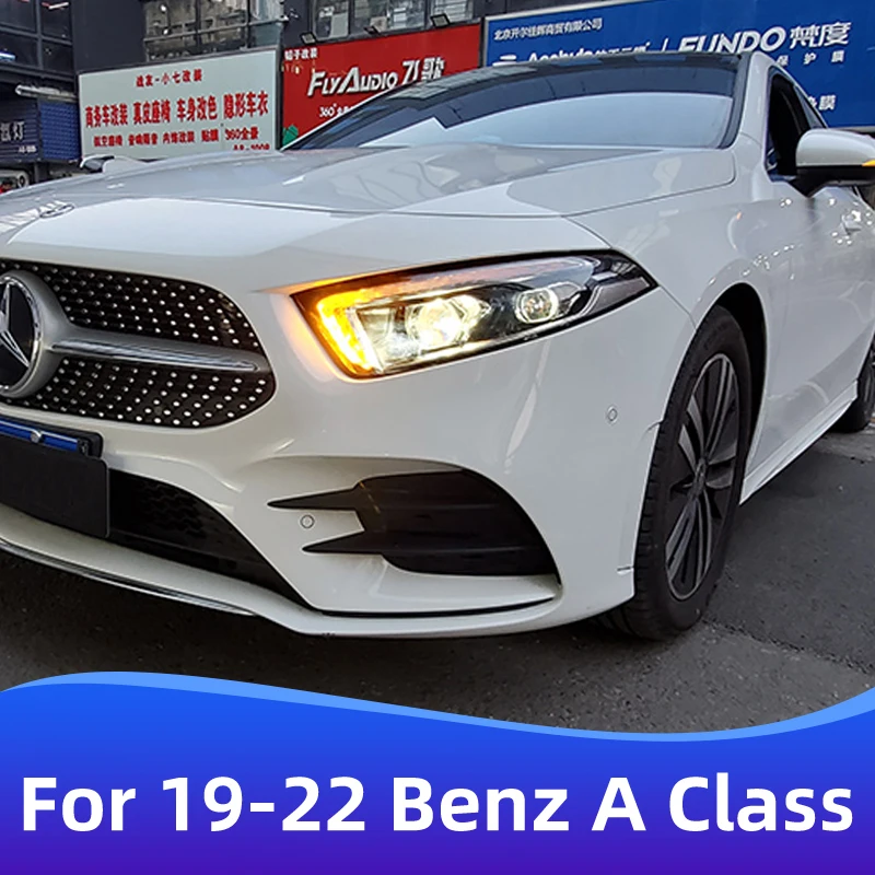For 2019-2202 Mercedes-Benz A-class headlight assembly A180 upgrade and refit high-end full LED streamer headlights
For 2019-2202 Mercedes-Benz A-class headlight assembly A180 upgrade and refit high-end full LED streamer headlights