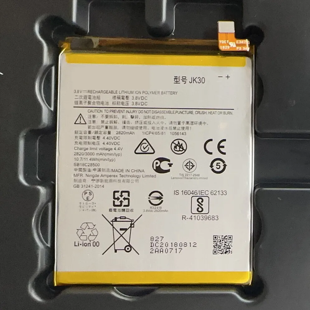 New JK30 3000mAh 3.8V Battery For P30 XT1943-1 Mobile Phones
New JK30 3000mAh 3.8V Battery For P30 XT1943-1 Mobile Phones