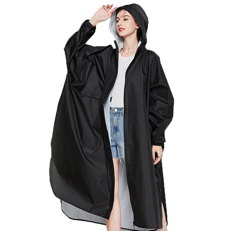 Long Raincoat Men Women/Female Waterproof Zipper Pocket Motorcycle Bike Poncho Rain Coat Poncho Chubasquero Plus Size XXL
Long Raincoat Men Women/Female Waterproof Zipper Pocket Motorcycle Bike Poncho Rain Coat Poncho Chubasquero Plus Size XXL