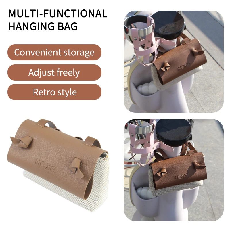 Motorcycle Retro Tool Bag Mpoeds Hanging Bag Fork Front Fork Bag Storage Pouch Waterproof PU Leather Mountain Bike
Motorcycle Retro Tool Bag Mpoeds Hanging Bag Fork Front Fork Bag Storage Pouch Waterproof PU Leather Mountain Bike