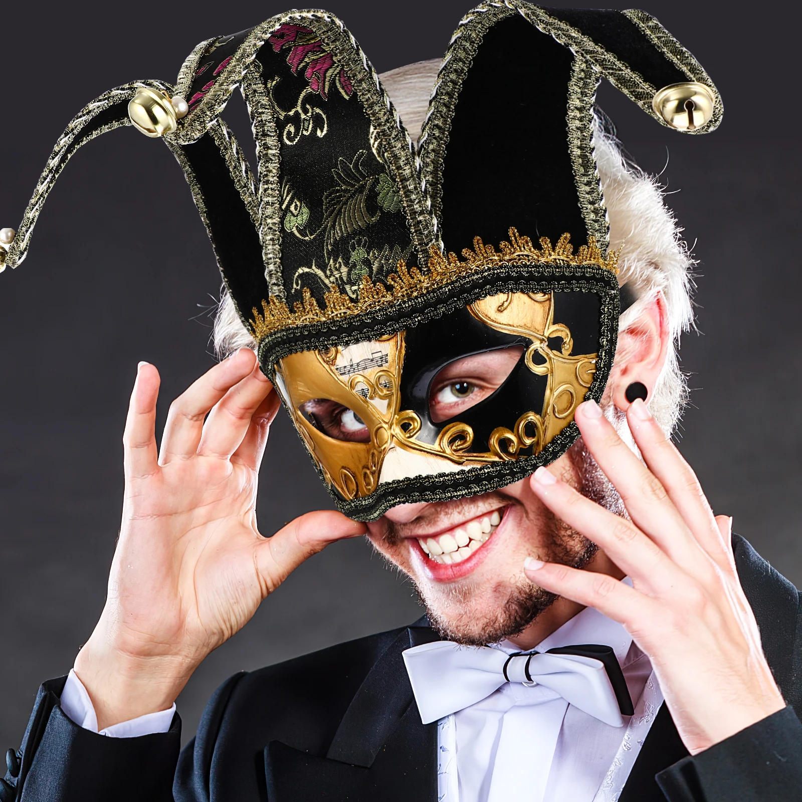 Mask Half Face Masks for Adult Men Women Lightweight Carnival Halloween Party Accessories Premium Plastic
Mask Half Face Masks for Adult Men Women Lightweight Carnival Halloween Party Accessories Premium Plastic