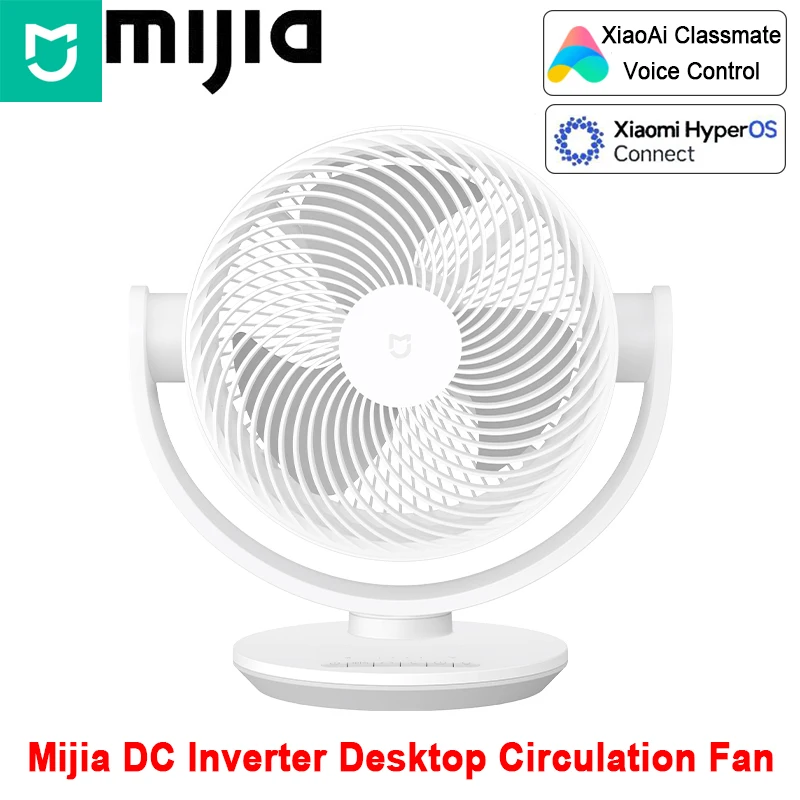 Инвертор постоянного тока Mijia, настольный циркуляционный вентилятор, поддержка мобильного источника питания Type-C, циркуляция воздуха, умная трехмерная поворотная головка
Инвертор постоянного тока Mijia, настольный циркуляционный вентилятор, поддержка мобильного источника питания Type-C, циркуляция воздуха, умная трехмерная поворотная головка