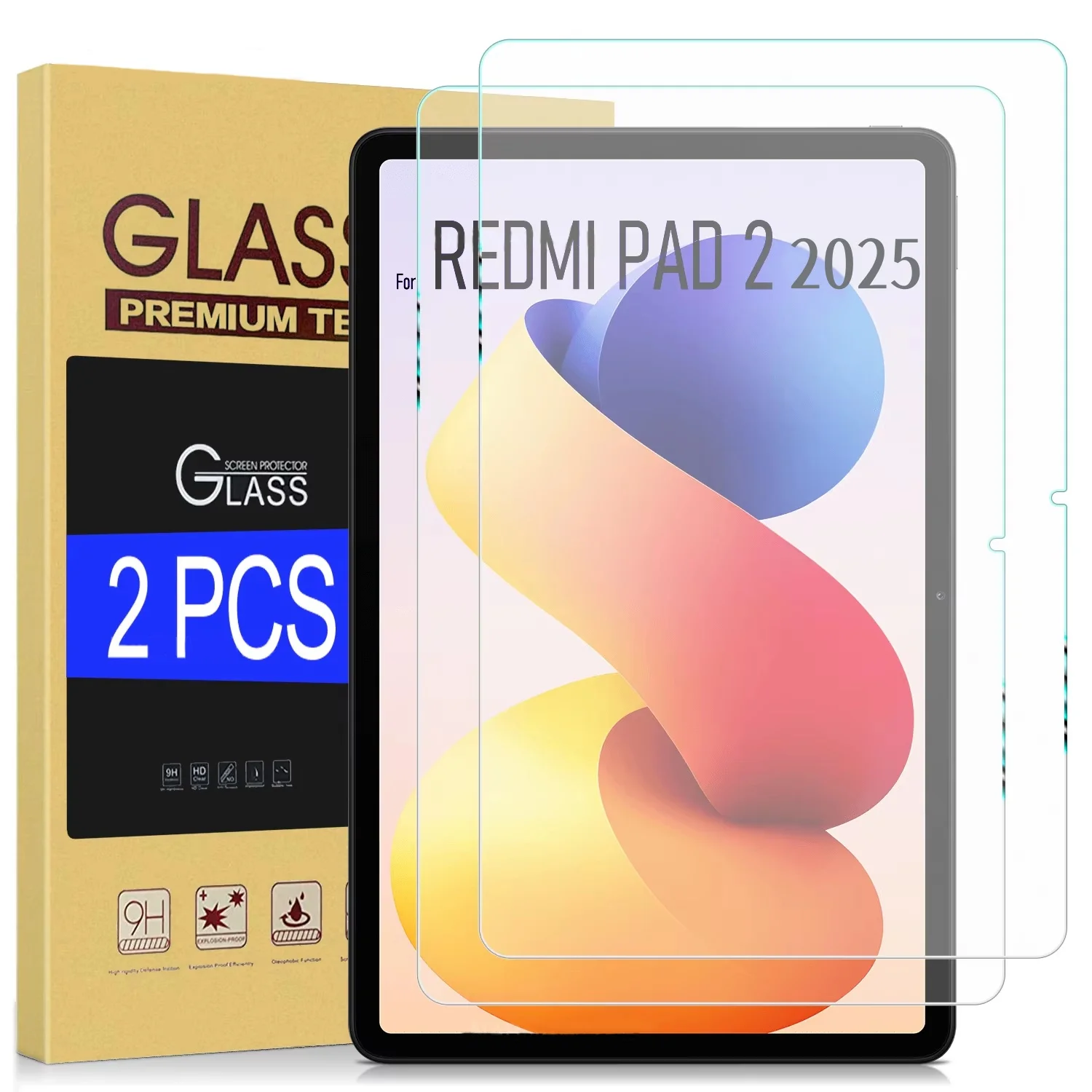 2 шт. для Redmi Pad 2 2025 SE 8.7, Xiaomi Pad 8 Pro 7 7S 6 6S, защитное стекло HD 8K, защитная пленка для экрана Poco Pad 12.1
2 шт. для Redmi Pad 2 2025 SE 8.7, Xiaomi Pad 8 Pro 7 7S 6 6S, защитное стекло HD 8K, защитная пленка для экрана Poco Pad 12.1