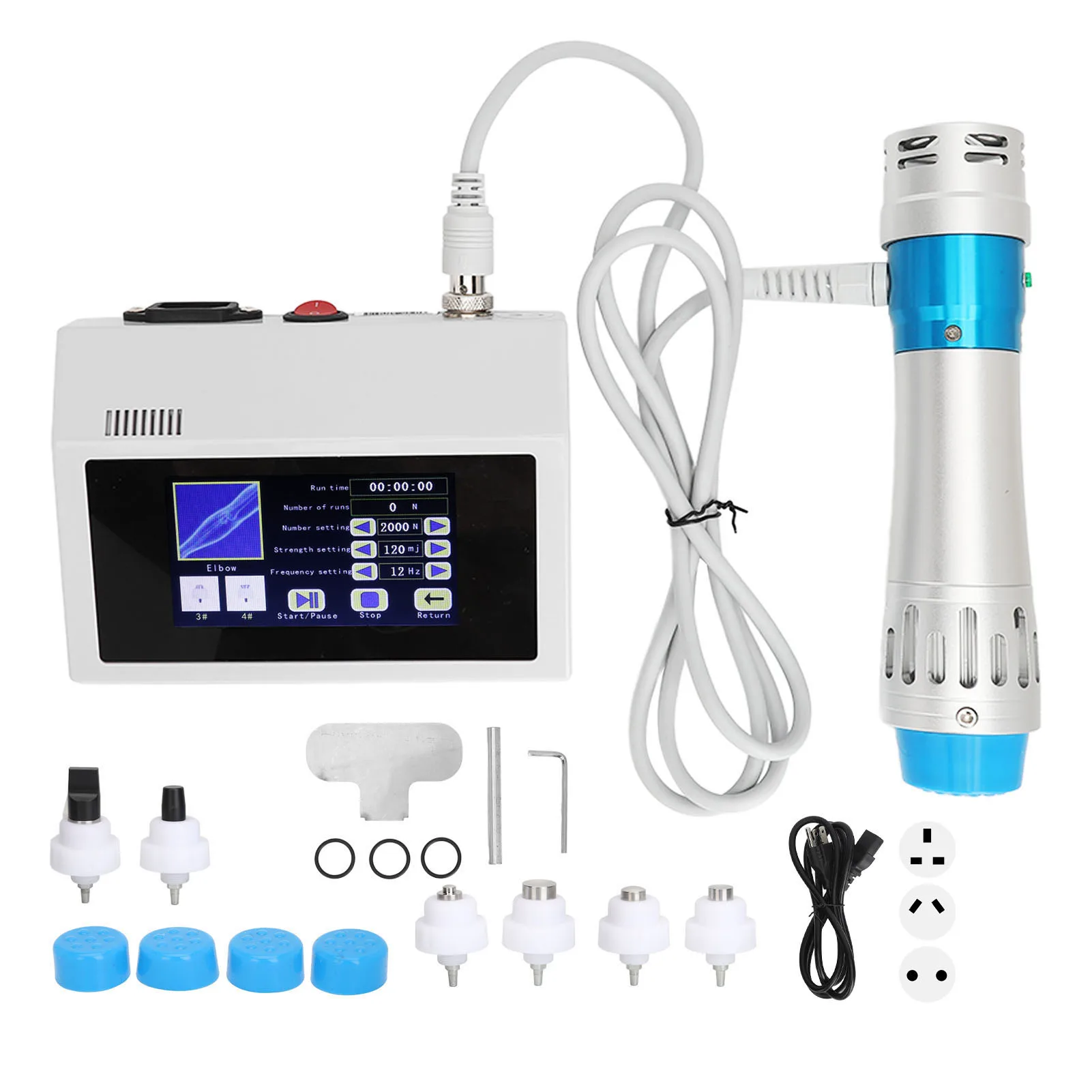 Extracorporeal Treatment Machine 6 Heads 18 Frequency Promote Healing Shockwave Massage Device Shockwave Treatment Massager
Extracorporeal Treatment Machine 6 Heads 18 Frequency Promote Healing Shockwave Massage Device Shockwave Treatment Massager