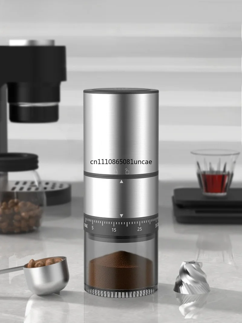 Portable Electric Manual Coffee Bean Grinder Household CNC Coffee Grinding Kitchen Accessory
Portable Electric Manual Coffee Bean Grinder Household CNC Coffee Grinding Kitchen Accessory