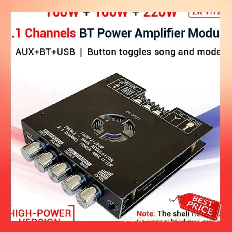 ABNR 2 Generation 2.1 Channel TDA7498E Bluetooth Amplifier Module Subwoofer 160Wx2+220W Module Loose Parts Accessories A
ABNR 2 Generation 2.1 Channel TDA7498E Bluetooth Amplifier Module Subwoofer 160Wx2+220W Module Loose Parts Accessories A