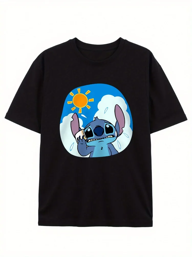 Women's Patterned T-Shirt Casual Crew Neck Short Sleeve Perfect Gift for Cartoon Lovers Animated Character T-Shirt
Women's Patterned T-Shirt Casual Crew Neck Short Sleeve Perfect Gift for Cartoon Lovers Animated Character T-Shirt