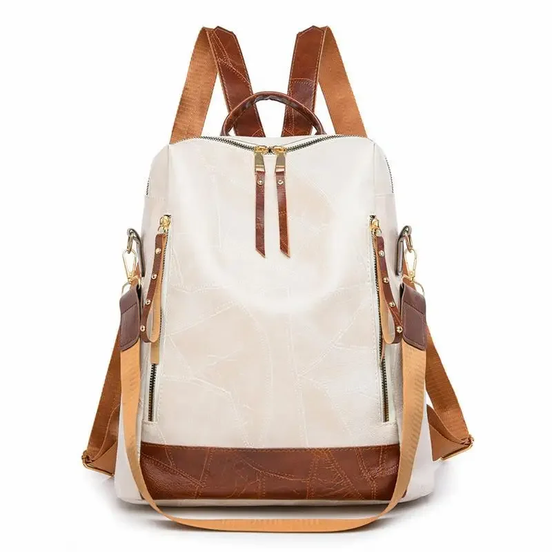 TRAVEASY Brand 2025 New Simple Womens Large Capacity Backpacks High Quality Leather Luxury Designer Brand Women's Backpack
TRAVEASY Brand 2025 New Simple Womens Large Capacity Backpacks High Quality Leather Luxury Designer Brand Women's Backpack