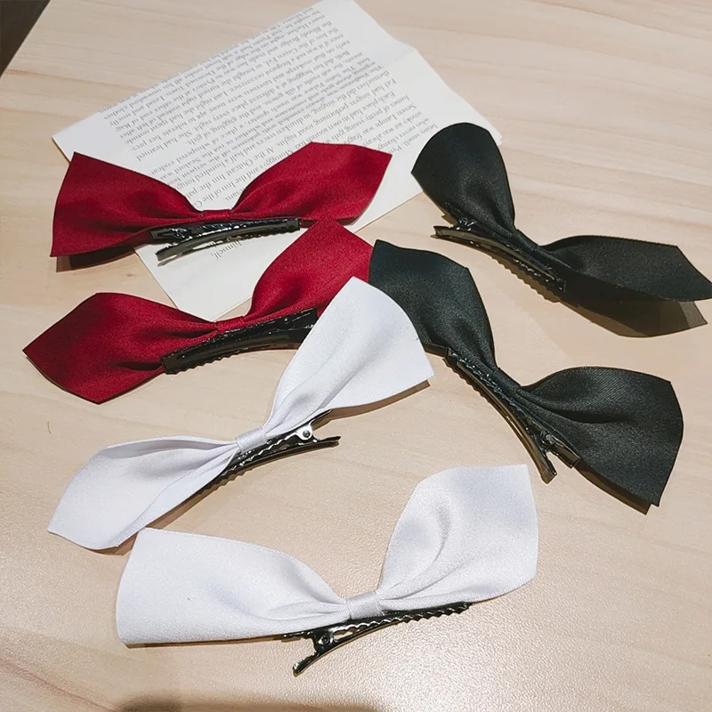 2pcs Ribbon Standing Hair Bows Clips Vintage Bowknot Side Hairpin Cute Girls Barrettes Headdress Hair Accessories for Women
2pcs Ribbon Standing Hair Bows Clips Vintage Bowknot Side Hairpin Cute Girls Barrettes Headdress Hair Accessories for Women