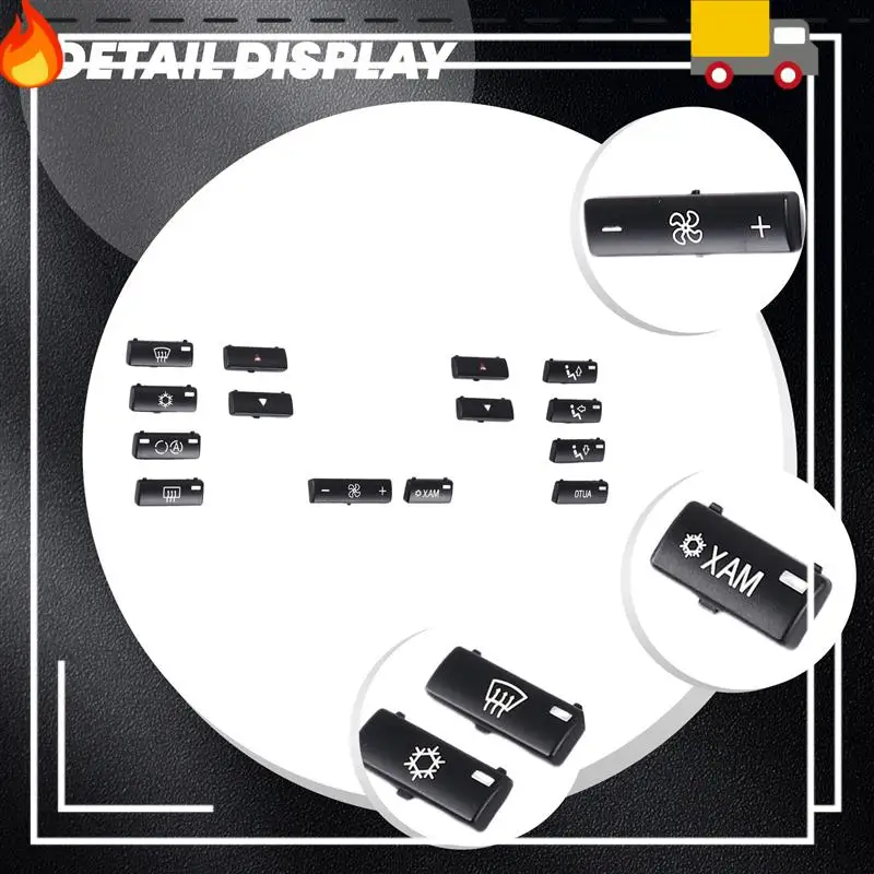 Discount-14 Button Key Cap Car Air Conditioner A / C Control Panel Switch Button Key Cover For BMW E39 E53 525I 530I 540I M5 X5
Discount-14 Button Key Cap Car Air Conditioner A / C Control Panel Switch Button Key Cover For BMW E39 E53 525I 530I 540I M5 X5