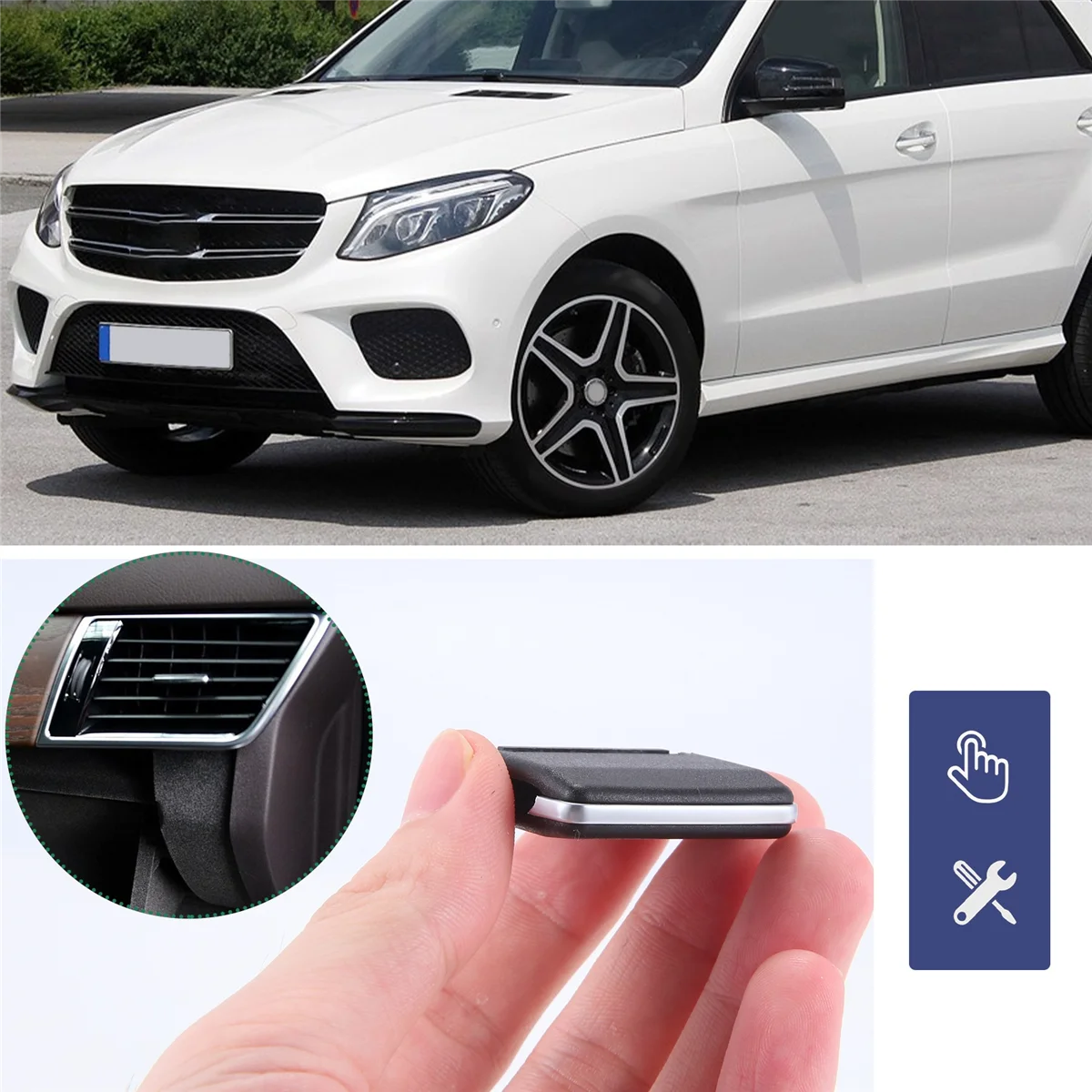 for Mercedes Benz W166 ML GL Auto Car Front Center A/C Air Vent Outlet Tab Clip Repair Kit G
for Mercedes Benz W166 ML GL Auto Car Front Center A/C Air Vent Outlet Tab Clip Repair Kit G