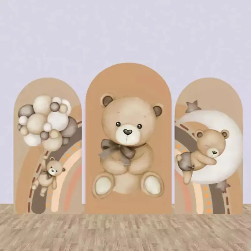 LS 2-Sided Arch Cover Cute Sleeping Bear Decoration Backdrop Wall Baby Shower Newborn1st Birthday Party Prom Photo Studio
LS 2-Sided Arch Cover Cute Sleeping Bear Decoration Backdrop Wall Baby Shower Newborn1st Birthday Party Prom Photo Studio