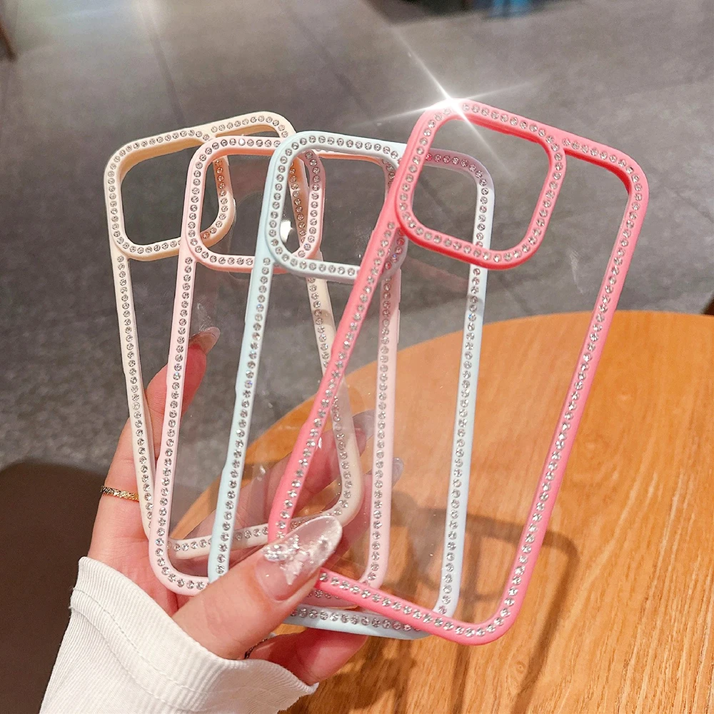 Luxury Glitter Jewelled Case For iPhone Air 17 16 15 14 13 12 Pro Max Plus Girl Fashion Candy Color Clear Hybrid Hard Cover Soft
Luxury Glitter Jewelled Case For iPhone Air 17 16 15 14 13 12 Pro Max Plus Girl Fashion Candy Color Clear Hybrid Hard Cover Soft