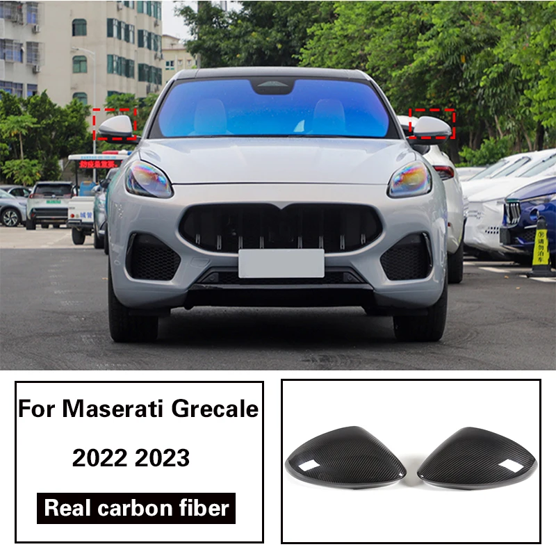 Real Carbon Fiber Rearview Mirror Decorative Hood Decoration Sticker for Maserati Grecale 2022 2023 Car Exterior Accessories
Real Carbon Fiber Rearview Mirror Decorative Hood Decoration Sticker for Maserati Grecale 2022 2023 Car Exterior Accessories