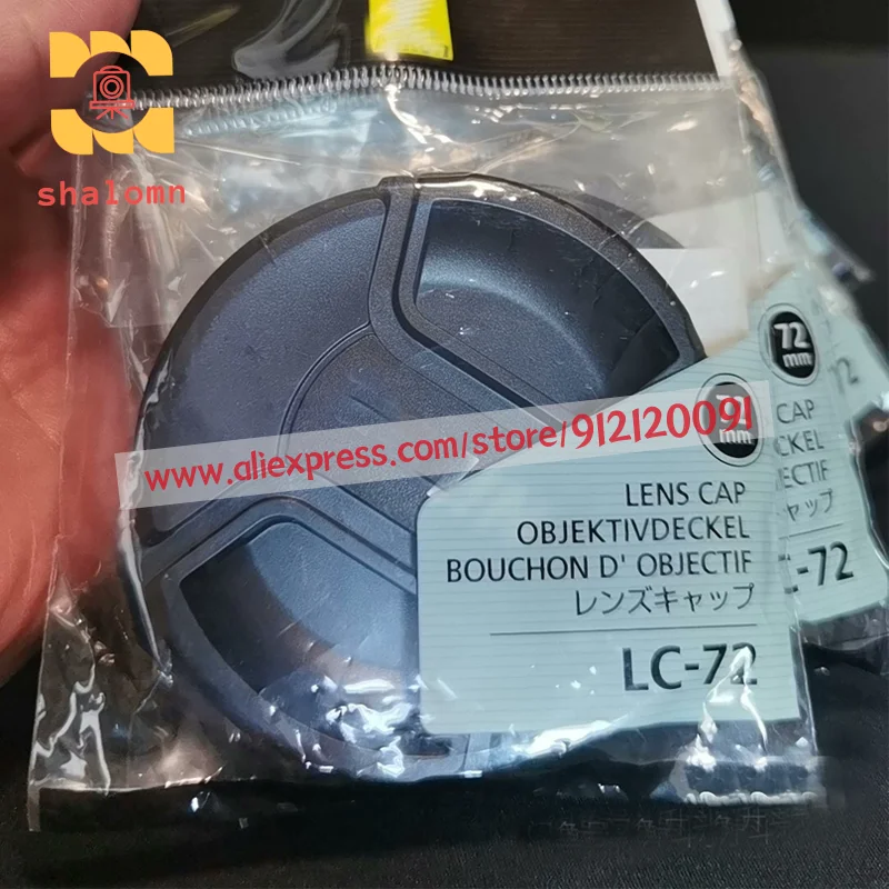 New Original LC-72 Lens Cap Snap-on Cap For Nikon 24 1.8G 58 1.4G 135 2D 18-200 II 72mm Lens Cap
New Original LC-72 Lens Cap Snap-on Cap For Nikon 24 1.8G 58 1.4G 135 2D 18-200 II 72mm Lens Cap