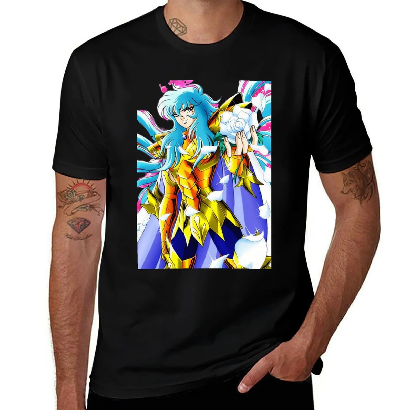 Essential 100% Cotton T-Shirt Stretchy Graphic Print Saint Seiya Bronze Saint Gold Saint Knights of the Zodiac Pisces Aphrodite
Essential 100% Cotton T-Shirt Stretchy Graphic Print Saint Seiya Bronze Saint Gold Saint Knights of the Zodiac Pisces Aphrodite