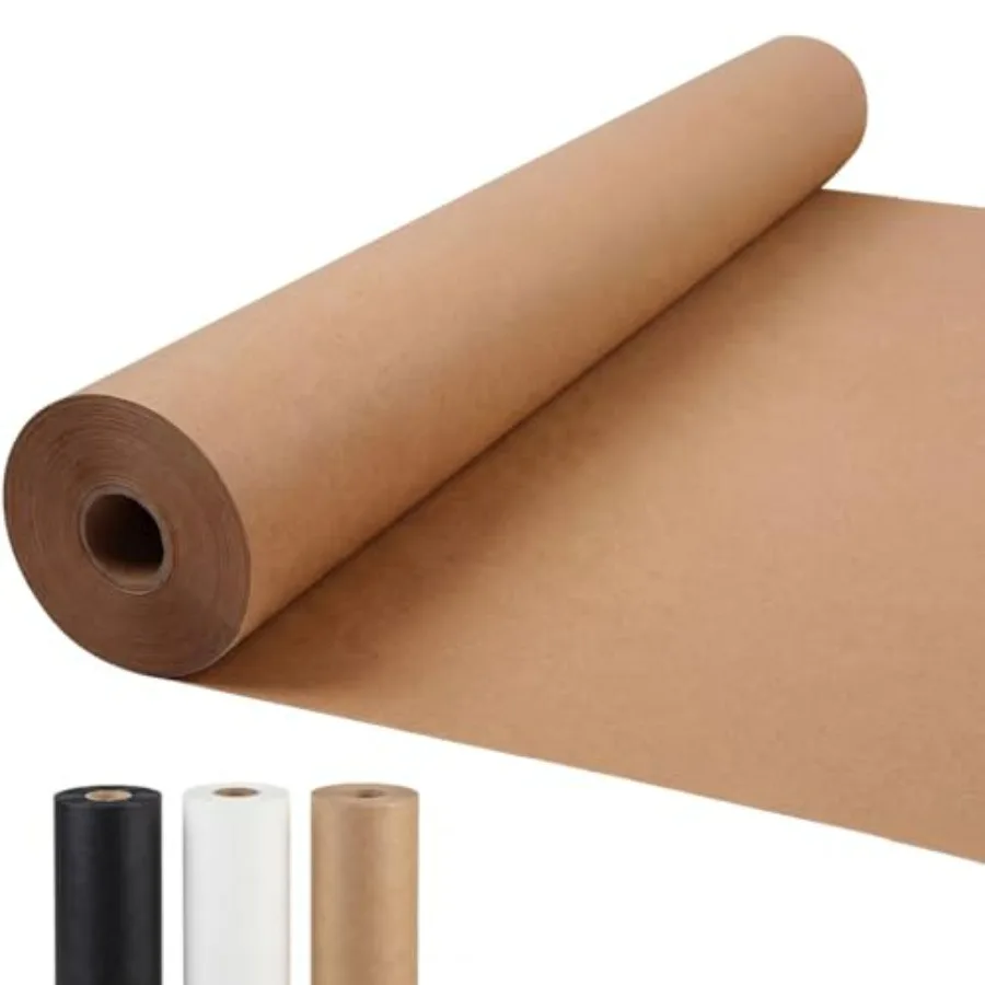 PerkHomy 36" x 2, 220" 185' Brown Kraft Paper Roll for Craft Bulletin Board Paper Art Table Covering Crafting Gift Wrapping Bou
PerkHomy 36" x 2, 220" 185' Brown Kraft Paper Roll for Craft Bulletin Board Paper Art Table Covering Crafting Gift Wrapping Bou