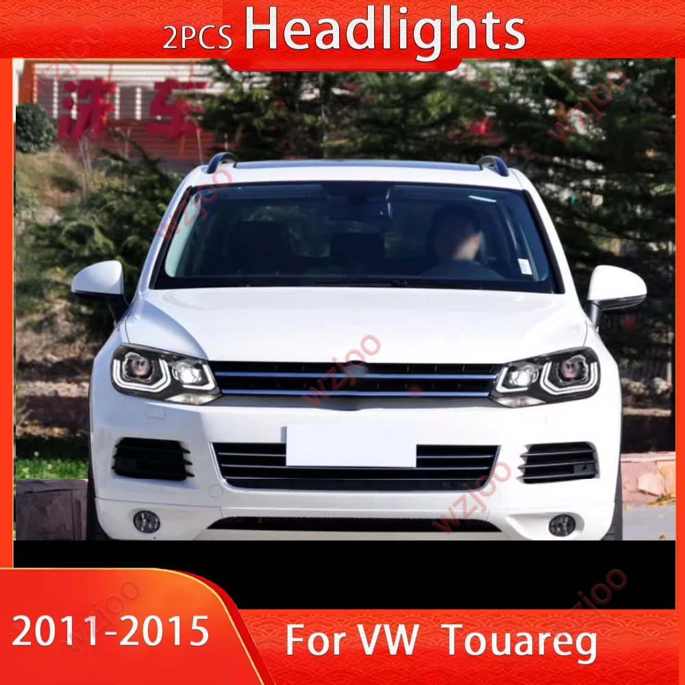 Headlight For VW Touareg LED Headlights 2011-2015 Head Lamp Car Styling DRL Signal Projector Lens Automotive Accessories Front
Headlight For VW Touareg LED Headlights 2011-2015 Head Lamp Car Styling DRL Signal Projector Lens Automotive Accessories Front