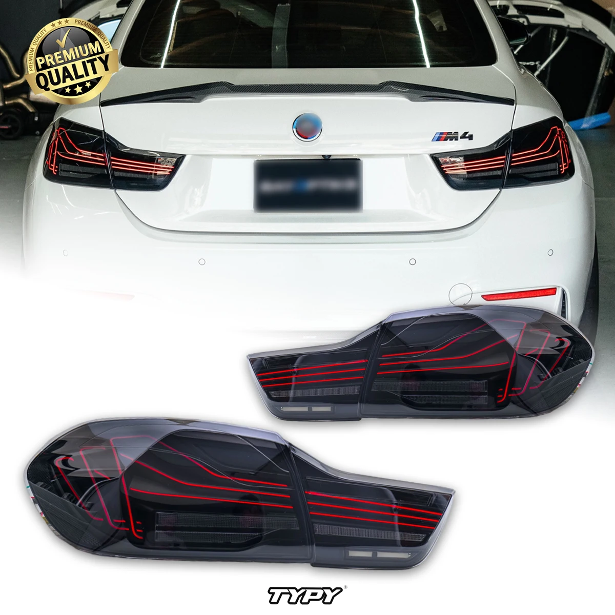 TYPY Car Lights For BMW 4 Series F32 2013-2019 Taillight LED Projetor Tail Lamp Daytime Running Light Automotive Accessories
TYPY Car Lights For BMW 4 Series F32 2013-2019 Taillight LED Projetor Tail Lamp Daytime Running Light Automotive Accessories