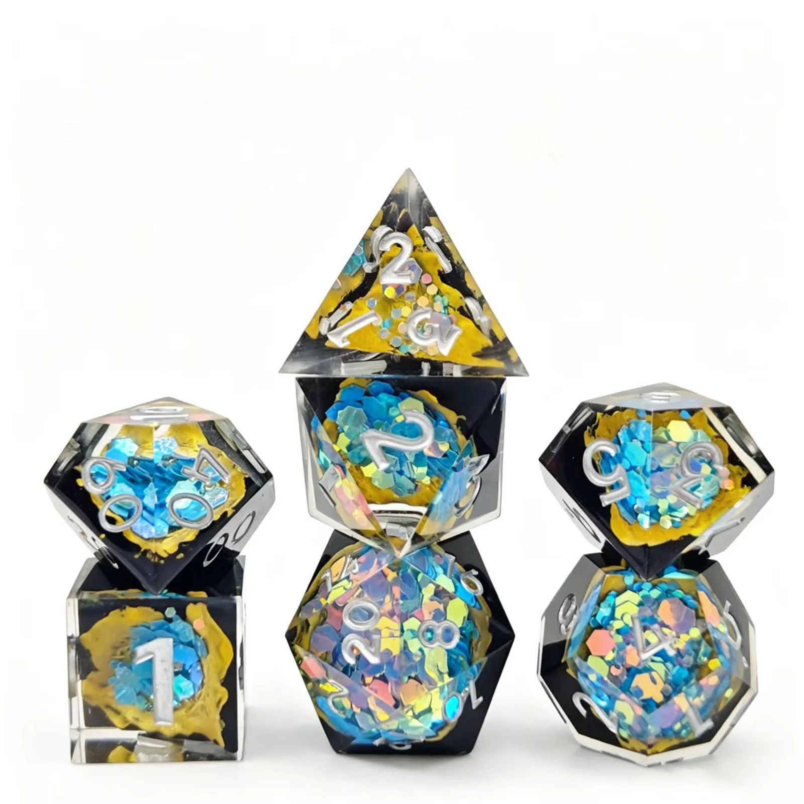 New Cave resin dice set DND Cube for Dungeons & Dragons D&D Dices Polyhedral Dices set tabletop game dice DND gaming dice gift
New Cave resin dice set DND Cube for Dungeons & Dragons D&D Dices Polyhedral Dices set tabletop game dice DND gaming dice gift