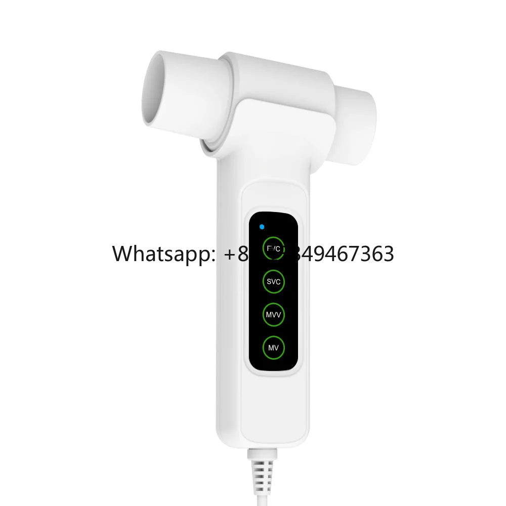 Electronic Spirometry Machine Handheld Spirometer for Lung Function Assessment
Electronic Spirometry Machine Handheld Spirometer for Lung Function Assessment