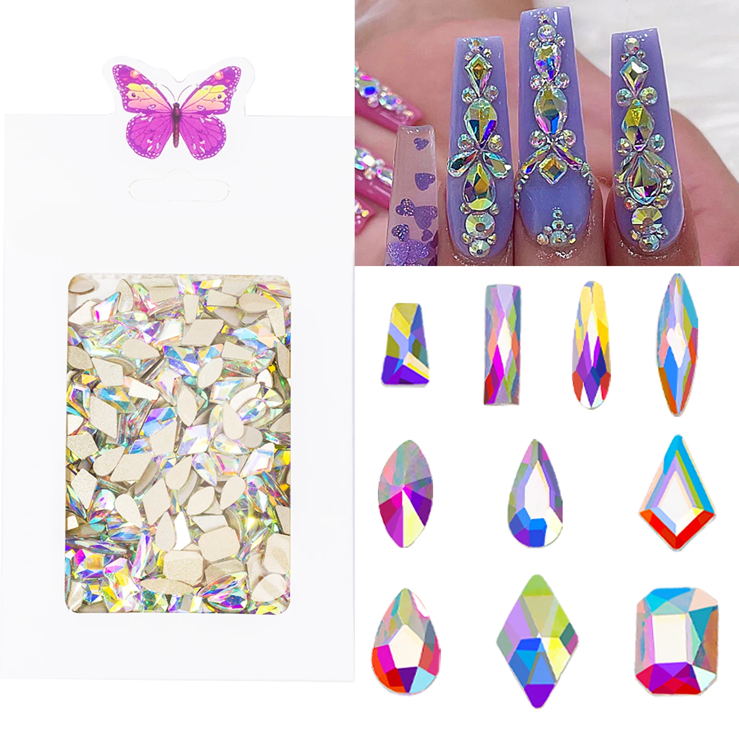 Nail Art Mix Rhinestones Crystal Light Pink Charms Gem Stone Nail Gems Glass Mixed Size Nail Charms For DIY Nail Decoration
Nail Art Mix Rhinestones Crystal Light Pink Charms Gem Stone Nail Gems Glass Mixed Size Nail Charms For DIY Nail Decoration