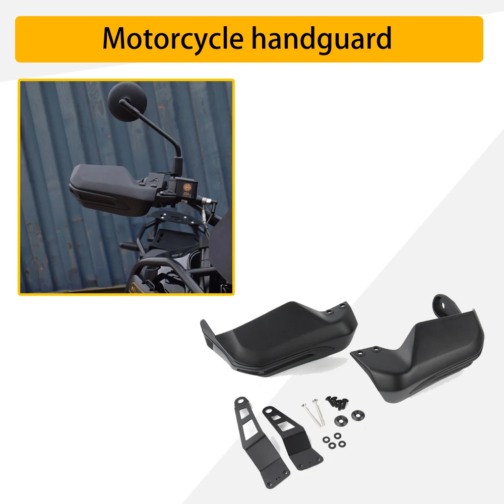 Royal Enfield Himalayan 450 2024-2025 Motorcycle Hand Guards with Windshield Protector, Adventure Touring Off-Road Durable Cover
Royal Enfield Himalayan 450 2024-2025 Motorcycle Hand Guards with Windshield Protector, Adventure Touring Off-Road Durable Cover