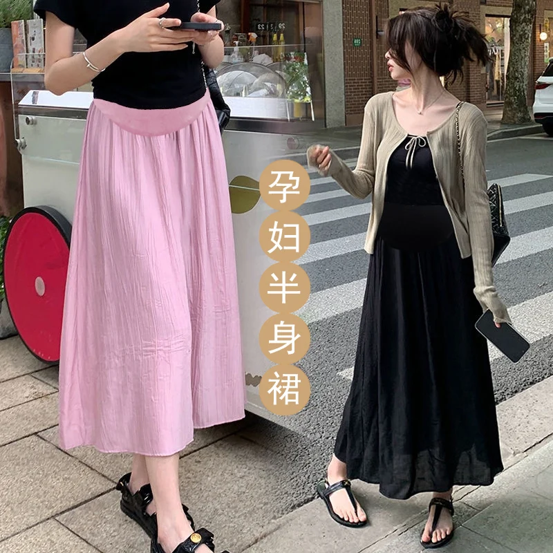 2262# Summer Thin Light Maternity Skirts Elastic Waist Belly Loose Bottoms Clothes for Pregnant Women Pregnancy
2262# Summer Thin Light Maternity Skirts Elastic Waist Belly Loose Bottoms Clothes for Pregnant Women Pregnancy