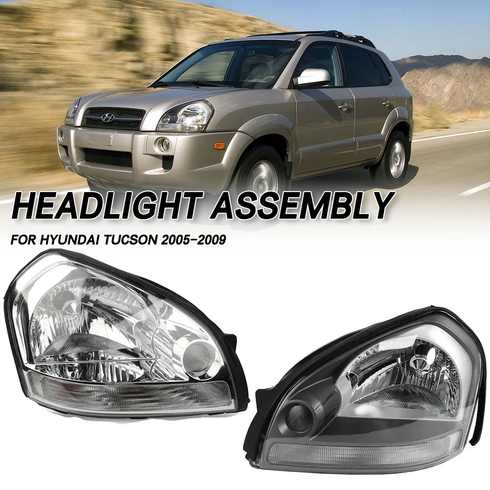 For Hyundai Tucson 2005 2006 2007 2008 2009 Front Bumper Head Light Headlamp Driving Headlight Turn Signal Light
For Hyundai Tucson 2005 2006 2007 2008 2009 Front Bumper Head Light Headlamp Driving Headlight Turn Signal Light