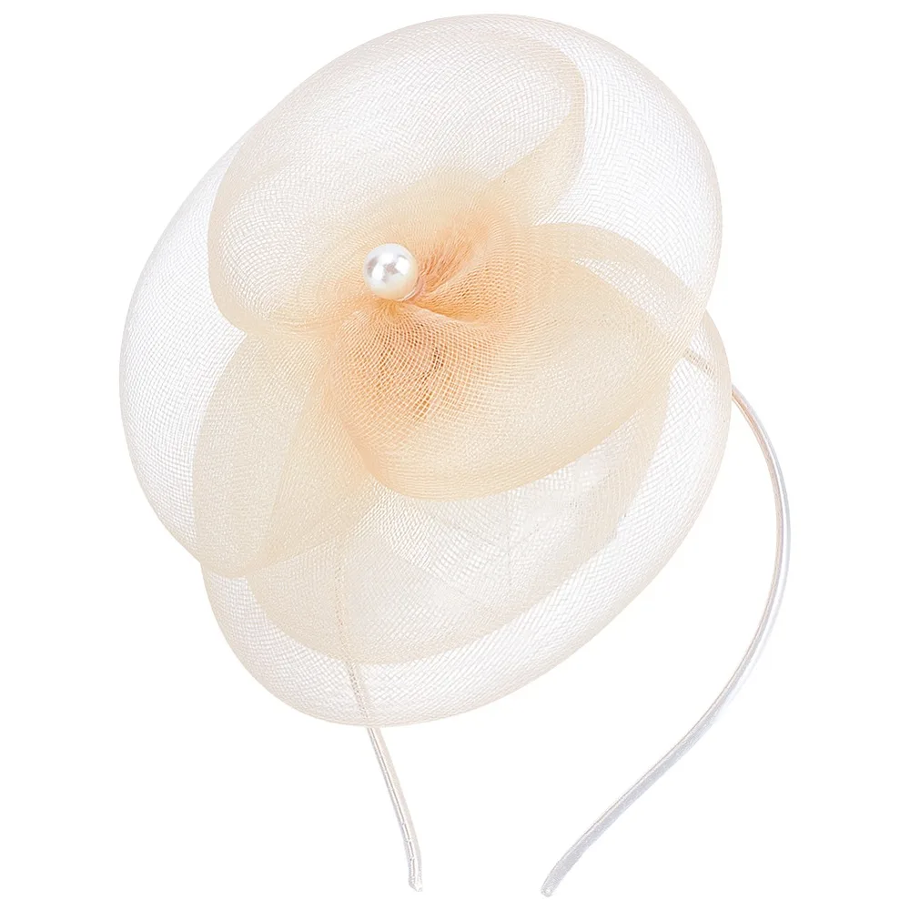 Hat Flower Mesh Organza Feathers on a Hair Band Party Headwear for Girls and Women Old Lace 145x117x5mm
Hat Flower Mesh Organza Feathers on a Hair Band Party Headwear for Girls and Women Old Lace 145x117x5mm
