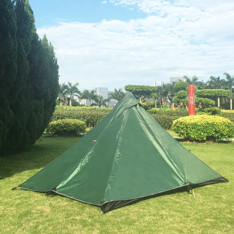 Single Person Ultralight Hiking Tourism Camping Tent Portable Dual Layer Windproof Rainproof Rodless Pyramid 4 Season Tent
Single Person Ultralight Hiking Tourism Camping Tent Portable Dual Layer Windproof Rainproof Rodless Pyramid 4 Season Tent