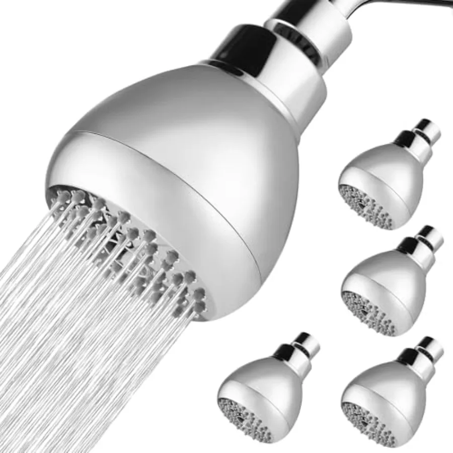 High Pressure Shower Head - Powerful Bathroom Pressure Boosting Showerhead - Perfect Universal Replacement for Rain Shower Head
High Pressure Shower Head - Powerful Bathroom Pressure Boosting Showerhead - Perfect Universal Replacement for Rain Shower Head