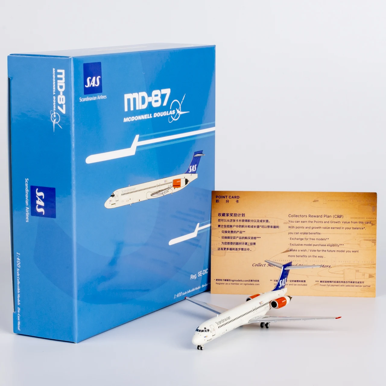 84001 Alloy Collectible Plane Gift NG Model 1:400 Scandinavian Airlines MCDONNELL Douglas MD-87 Diecast Aircraft Model SE-DIC
84001 Alloy Collectible Plane Gift NG Model 1:400 Scandinavian Airlines MCDONNELL Douglas MD-87 Diecast Aircraft Model SE-DIC
