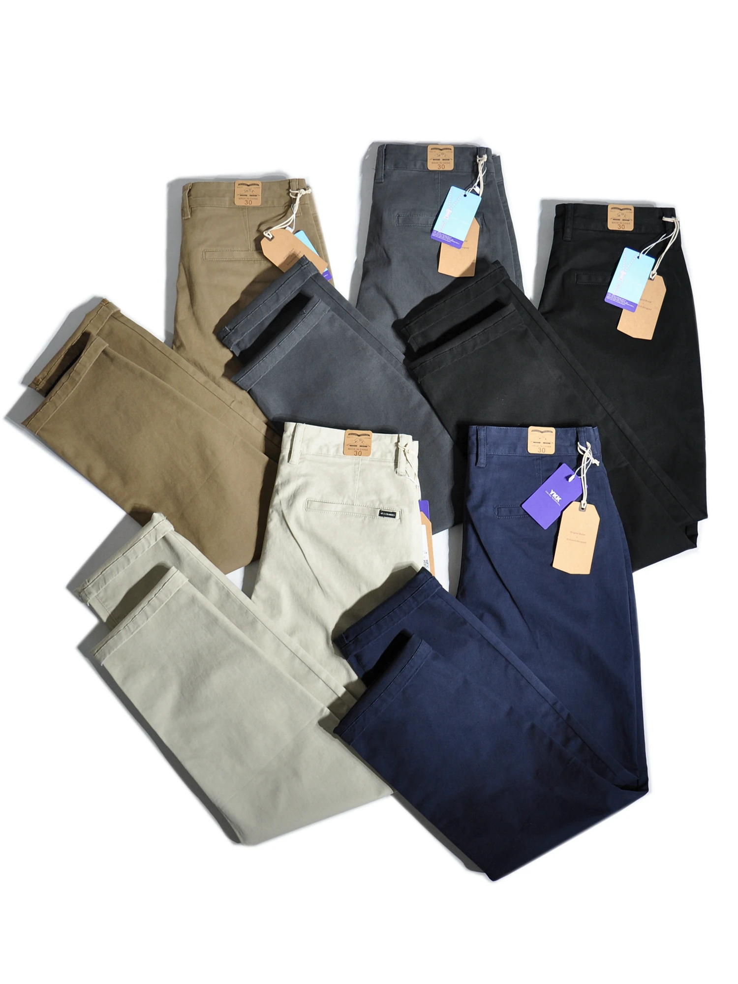 American Classic Retro Loose Straight Leg Micro Elastic Chino Workwear Casual Pants Autumn Winter Youth Daily Wear Khaki
American Classic Retro Loose Straight Leg Micro Elastic Chino Workwear Casual Pants Autumn Winter Youth Daily Wear Khaki