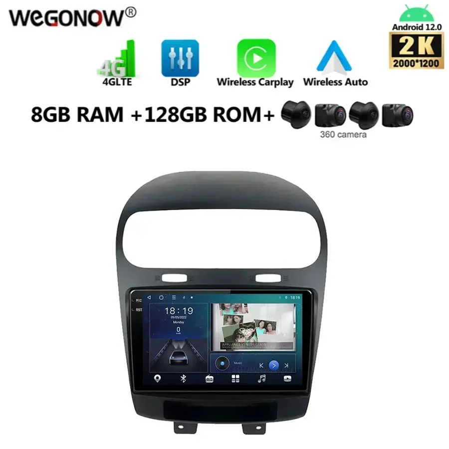 2K 2000*1200 Carplay Android 13.0 8G + 128G Автомобильный DVD-плеер GPS WIFI Bluetooth Радио для Dodge Journey Fiat Leap 2012-2020 Freemont
2K 2000*1200 Carplay Android 13.0 8G + 128G Автомобильный DVD-плеер GPS WIFI Bluetooth Радио для Dodge Journey Fiat Leap 2012-2020 Freemont
