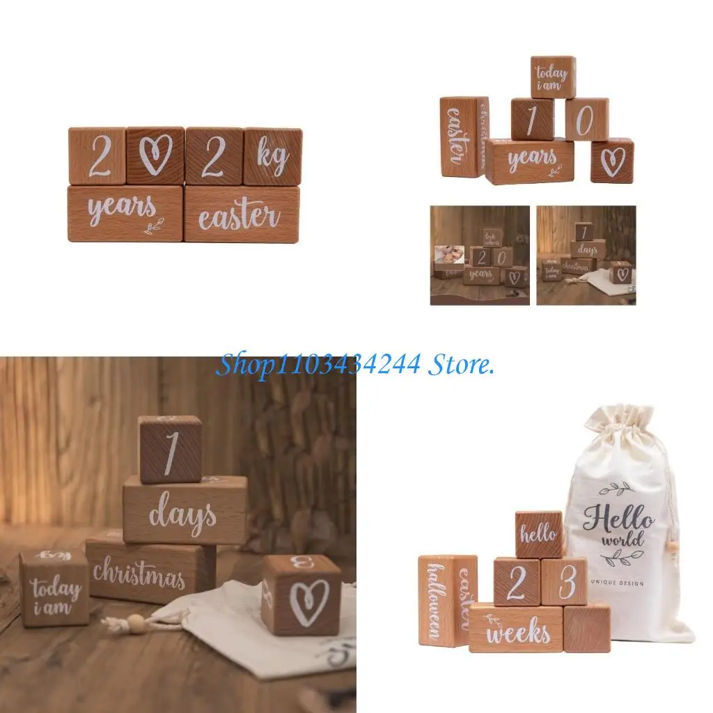 Portable Monthly Baby Milestones Blocks For Infant Milestones Photography And Nursery Wall Decorations
Portable Monthly Baby Milestones Blocks For Infant Milestones Photography And Nursery Wall Decorations
