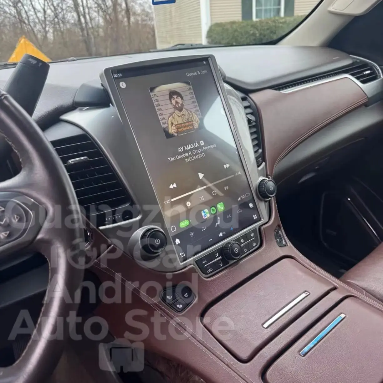 14.5" Screen Android 13 Car Radio GPS For GMC Yukon Chevrolet Tahoe Suburban 2014-2020 Tesla Style Multimedia Player Head Unit
14.5" Screen Android 13 Car Radio GPS For GMC Yukon Chevrolet Tahoe Suburban 2014-2020 Tesla Style Multimedia Player Head Unit
