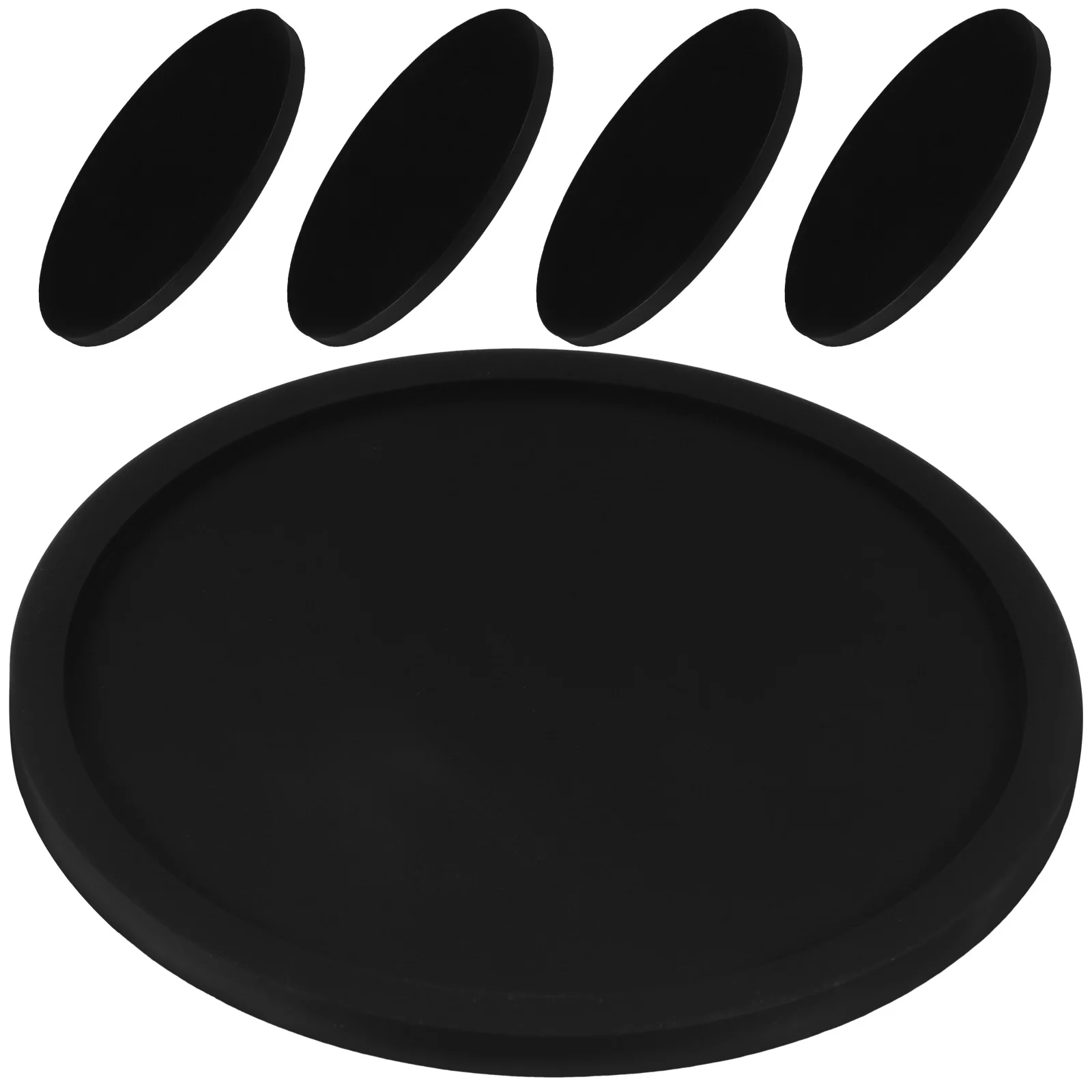 5 Pcs Silicone Coaster Absorbent Mugs Cup Coasters for Table Placemat Soft Rubber
5 Pcs Silicone Coaster Absorbent Mugs Cup Coasters for Table Placemat Soft Rubber